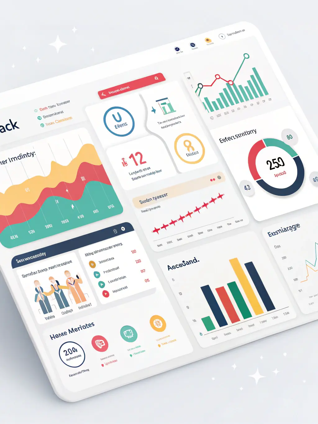 A visual representation of data analytics dashboards, showcasing key metrics and insights derived from IVR interactions, promoting Ultimate IT's IVR Analytics service.